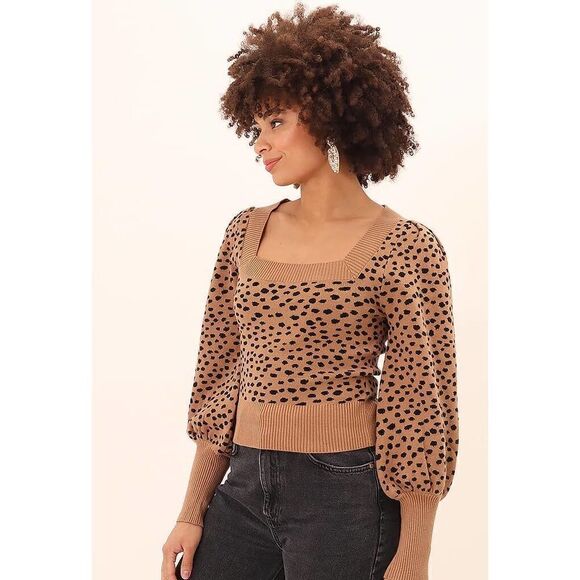 MINK PINK LUCA KNIT TOP size small - Picture 5 of 15